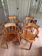 captains chair Windsor stoel per vier aangeboden, Antiek en Kunst, Ophalen