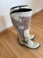Beige bruine laarzen Tamaris (maat 39), Ophalen of Verzenden, Zo goed als nieuw, Beige, Hoge laarzen