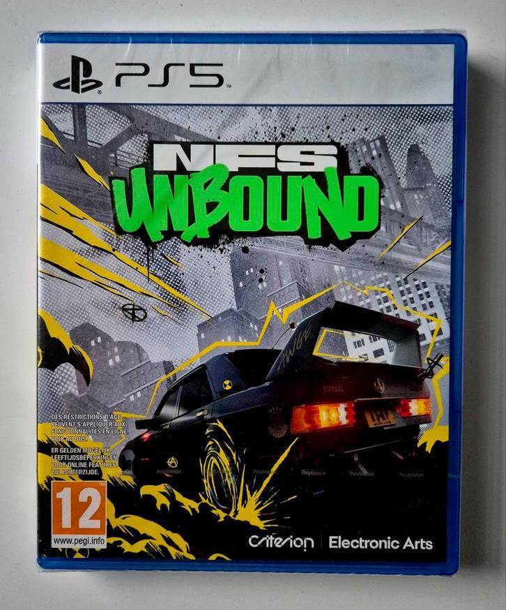 NFS Unbound PS5 - Nieuw in Verpakking! 🔥🔥🔥, Spelcomputers en Games, Games | Sony PlayStation 5, Nieuw, Ophalen of Verzenden