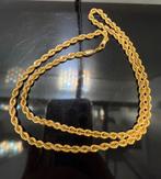 14k gouden rope ketting BLACKFRIDAY ACTIE €300 korting, Ophalen of Verzenden, Zo goed als nieuw, Goud, Goud