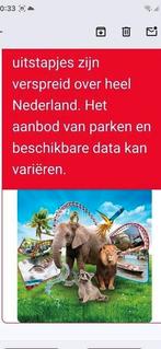 Postcodeloterij 4 kaartjes  Uitstapje naar keuze 4 personen, Tickets en Kaartjes, Kortingen en Cadeaubonnen, Drie personen of meer