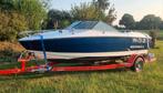 Speedboot 140 pk omc benzine/lpg inclusief trailer VAARKLAAR, Watersport en Boten, Speedboten, Ophalen, Binnenboordmotor, 120 tot 200 pk