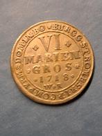 Oude Munt - 1718 - Marien Gros, Postzegels en Munten, Munten | Nederland, Vóór koninkrijk, Zilver, Losse munt, Overige waardes