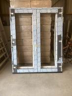 Nieuwe kunststof kozijnen met tuindeuren 192*245, Ophalen, Kunststof, Q, Minder dan 3 meter