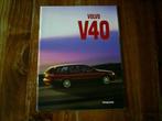 Volvo V 40 1998 40 pag. + Prijslijst, Volvo, Zo goed als nieuw, Verzenden