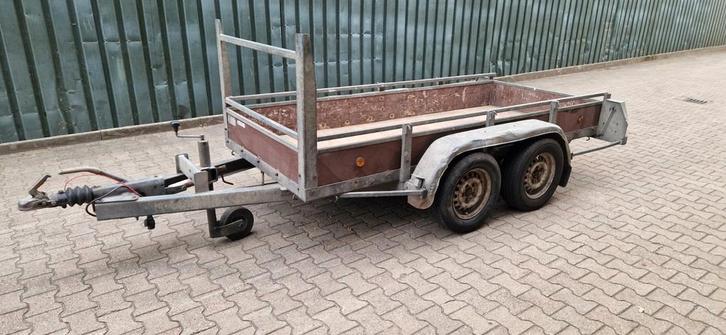 tandemasser aanhanger, Auto diversen, Aanhangers en Bagagewagens, Gebruikt, Ophalen