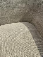 Trendy eetkamerstoel - Stoer design met zwart kruisframe, Ophalen, Sommelsdijkse haven 19, Bruin, Info@vissermeubelen.nl