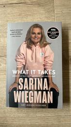 Sarina Wiegman - What It Takes, Sarina Wiegman; Jeroen Visscher, Ophalen of Verzenden, Zo goed als nieuw, Sport