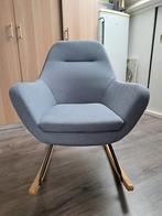 Stijlvolle Schommelstoel NEBEL, Ophalen, 75 tot 100 cm, Zo goed als nieuw, Stof