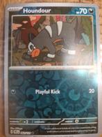 Houndoor 062/131 reverse holo prismatic evolutions, Ophalen of Verzenden, Zo goed als nieuw, Losse kaart