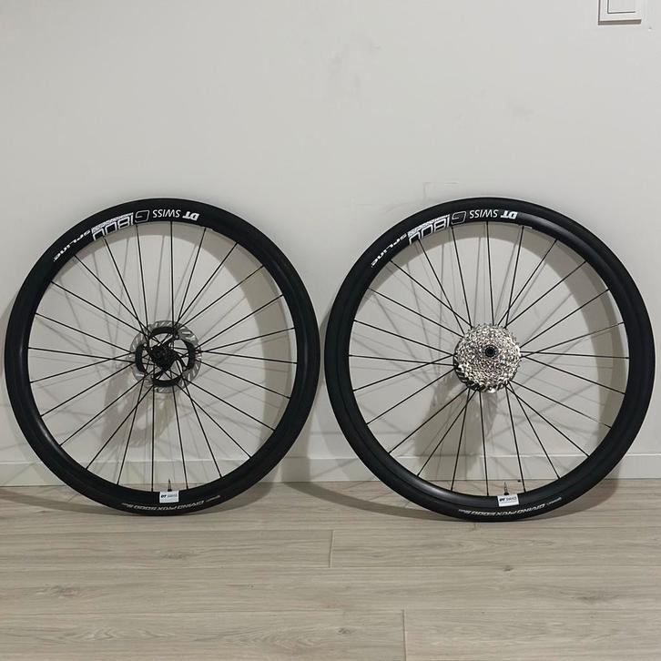 DT Swiss G 1800 Spline wielset 700c, Fietsen en Brommers, Fietsonderdelen, Zo goed als nieuw, Racefiets, Wiel, Ophalen of Verzenden