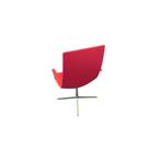 Arper Catifa 70 Design Fauteuil Donker Roze Chroom, Huis en Inrichting, Fauteuils, Gebruikt, Minder dan 75 cm, Ophalen of Verzenden