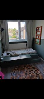 Woood VT Wonen Bed Stage Groen Grenen 80x200cm, Ophalen, Gebruikt