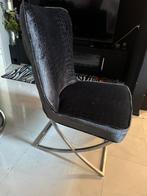 Zo goed als nieuwe rixos Croco stof stoelen, Huis en Inrichting, Ophalen, Zo goed als nieuw, Metaal, Vier