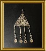 Mooie filigrain zilveren hanger, Sieraden, Tassen en Uiterlijk, Antieke sieraden, Ophalen of Verzenden