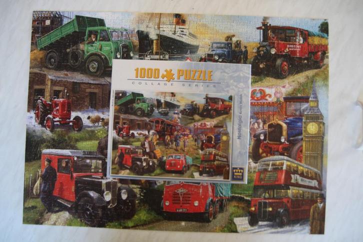 Fraaie puzzels izgst 5 stuks, Hobby en Vrije tijd, Denksport en Puzzels, Gebruikt, Legpuzzel, 500 t/m 1500 stukjes, Ophalen of Verzenden