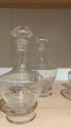 Vintage glazen flessen, Antiek en Kunst, Antiek | Glas en Kristal, Ophalen