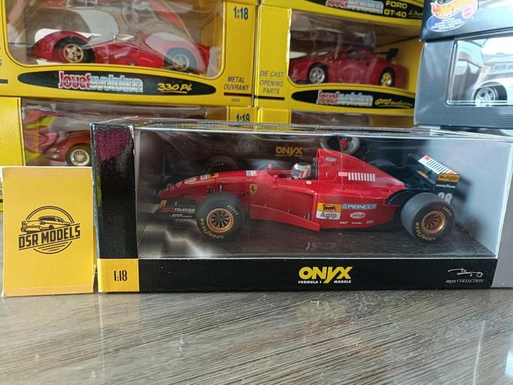 1:18 Ferrari 412T2, Hobby en Vrije tijd, Modelauto's | 1:18, Zo goed als nieuw, Auto, Overige merken, Ophalen of Verzenden