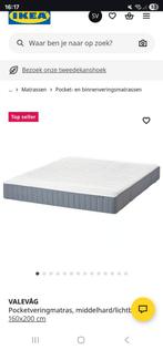 Gebruikt matras 160x200, Ophalen of Verzenden, Tweepersoons, 160 cm