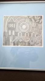 ETS: DE VLINDERVANGER, ONNO VINCENT JANSEN, Antiek en Kunst, Kunst | Etsen en Gravures, Ophalen of Verzenden