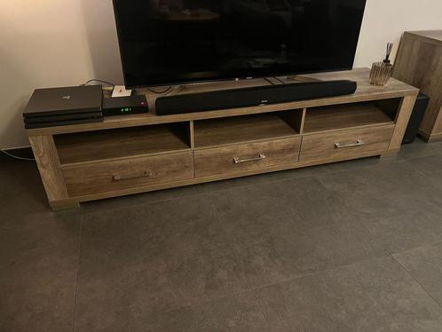 Mooi breed (192 cm) Televisie Meubel met handige indeling, Huis en Inrichting, Kasten | Televisiemeubels, Gebruikt, Minder dan 100 cm