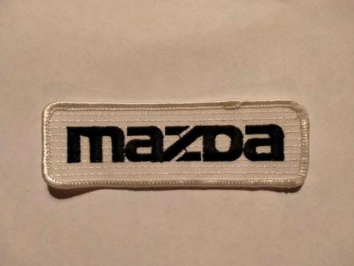 Mazda auto automerk vintage kleding patch embleem RARE, Verzamelen, Automerken, Motoren en Formule 1, Nieuw, Auto's, Ophalen of Verzenden