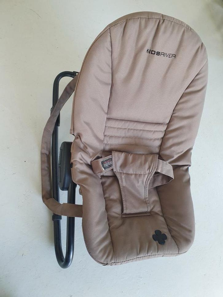 Bruine Opvouwbare Wipstoel, Kinderen en Baby's, Wipstoeltjes, Gebruikt, Wipstoel, Overige merken, Met gordel(s) of riempje(s)