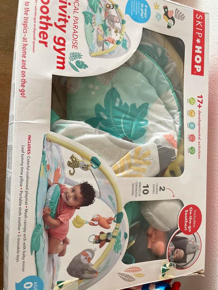 Skip Hop Tropical Paradise Babygym, Kinderen en Baby's, Speelgoed | Babyspeelgoed, Zo goed als nieuw, Babygym, Ophalen