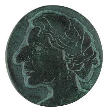 Inka Klinckhard - Plaquette, 2009 : Rosa Spier Huis beschikbaar voor biedingen