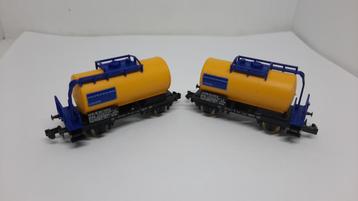 Marklin 48545 set van 2 NS Ketelwagens Sproeiwagons H0 beschikbaar voor biedingen