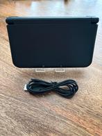 3ds xl zwart met lader, Spelcomputers en Games, Spelcomputers | Nintendo 2DS en 3DS, Ophalen of Verzenden, Gebruikt, Zwart, 3DS XL