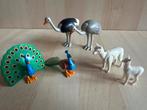 Playmobil Dieren: Struisvogels, Pauwen & Lama's, Ophalen of Verzenden, Zo goed als nieuw, Jongen of Meisje