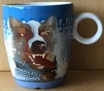 Winter Efteling Senseo mok wolf, Verzamelen, Efteling, Ophalen of Verzenden, Gebruikt, Gebruiksvoorwerp