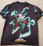 My Hero Academia T-Shirt Anime Manga DEKU, DIFUSED, Maat 48/50 (M), Zwart, Nieuw