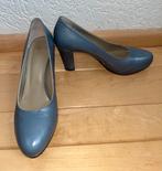 Noë pumps maat 41 denim blauw model Nadra echt leer ZGAN, Kleding | Dames, Schoenen, Pumps, Noë, Zo goed als nieuw, Verzenden