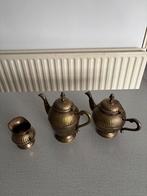 Tinnen koffie-, thee- en melkkannetjes, Antiek en Kunst, Antiek | Tin, Ophalen of Verzenden