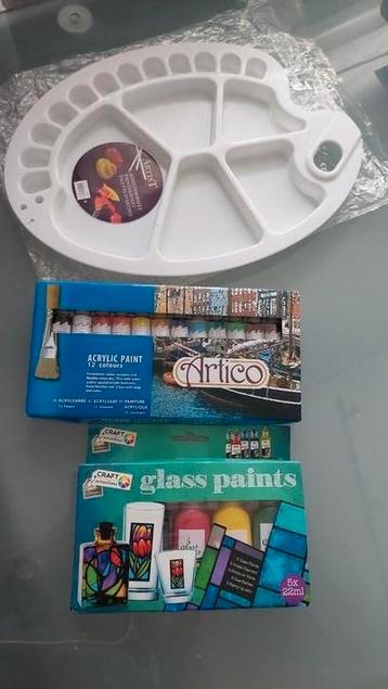 Hobby craft Verfset 3 delig nieuw beschikbaar voor biedingen