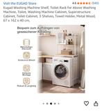 Washing machine storage rack / Wasmachine opbergrek, Huis en Inrichting, Kasten | Overige, Ophalen, Zo goed als nieuw