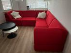Hoekslaap bank rood wol ROELS 5 delen max L260xD84xB170x H77, Hip modern flexibel zalig op slapen!!!, Hoekbank, 300 cm of meer