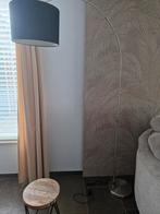 staande booglamp met rvs voet, Huis en Inrichting, Ophalen, Gebruikt, Metaal, 150 tot 200 cm