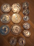 KOOKABURRA in 10 troy ounce. ( ZELDZAAM - KLEINE OPLAGE., Ophalen of Verzenden, Zilver