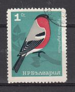 Bulgarije met een Vogel roodborstje, Verzenden, Bulgarije, Gestempeld