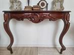Franse barok sidetable oud antiek brocante haltafel console, Ophalen of Verzenden