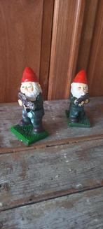 4 Schietgrage Tuinkabouters - Leuk voor de Border!, Ophalen of Verzenden, Nieuw, Kunststof, Tuinkabouter