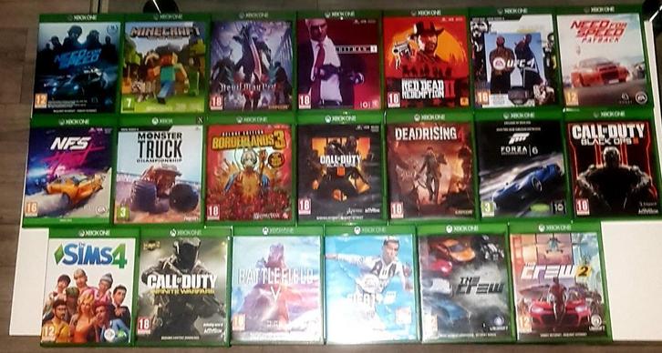 - 20 Stuks Verschillende Games -, Spelcomputers en Games, Games | Xbox One, Zo goed als nieuw, Ophalen of Verzenden
