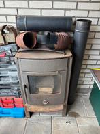Houtkachel met pijpen, Ophalen of Verzenden, Zo goed als nieuw, Hout, Houtkachel