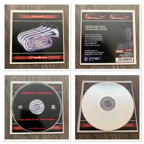 DeeJay Robin: Man With The Horns, Cd's en Dvd's, Cd Singles, Ophalen of Verzenden