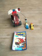 lego jack stone 4605 fire response suv (2001), Ophalen of Verzenden, Gebruikt, Complete set, Lego