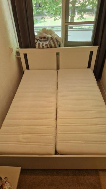 IKEA King Sized Bed (170x210cm) Frame + 2x Mattresses