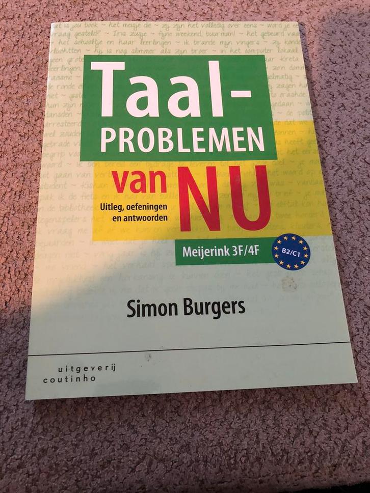 Simon Burgers - Taalproblemen van nu, Boeken, Overige Boeken, Zo goed als nieuw, Ophalen of Verzenden